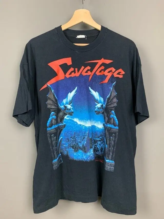 Reprinted SAVATAGE Dead Winter Dead 1995, double sided shirt