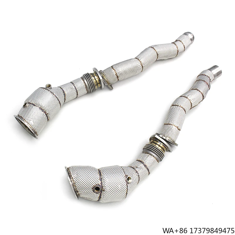 

Yooking Downpipe for Aston Martin DB11 /Vantage/DBS V12 5.2T 2017-2024 Stainless Steel Exhaust Pipe