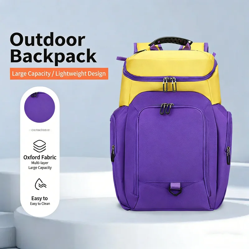 Basketball Bag Oxford Large Capacity Outdoor Football Sports Backpack Team Fighting Competition Training Bag for Customization