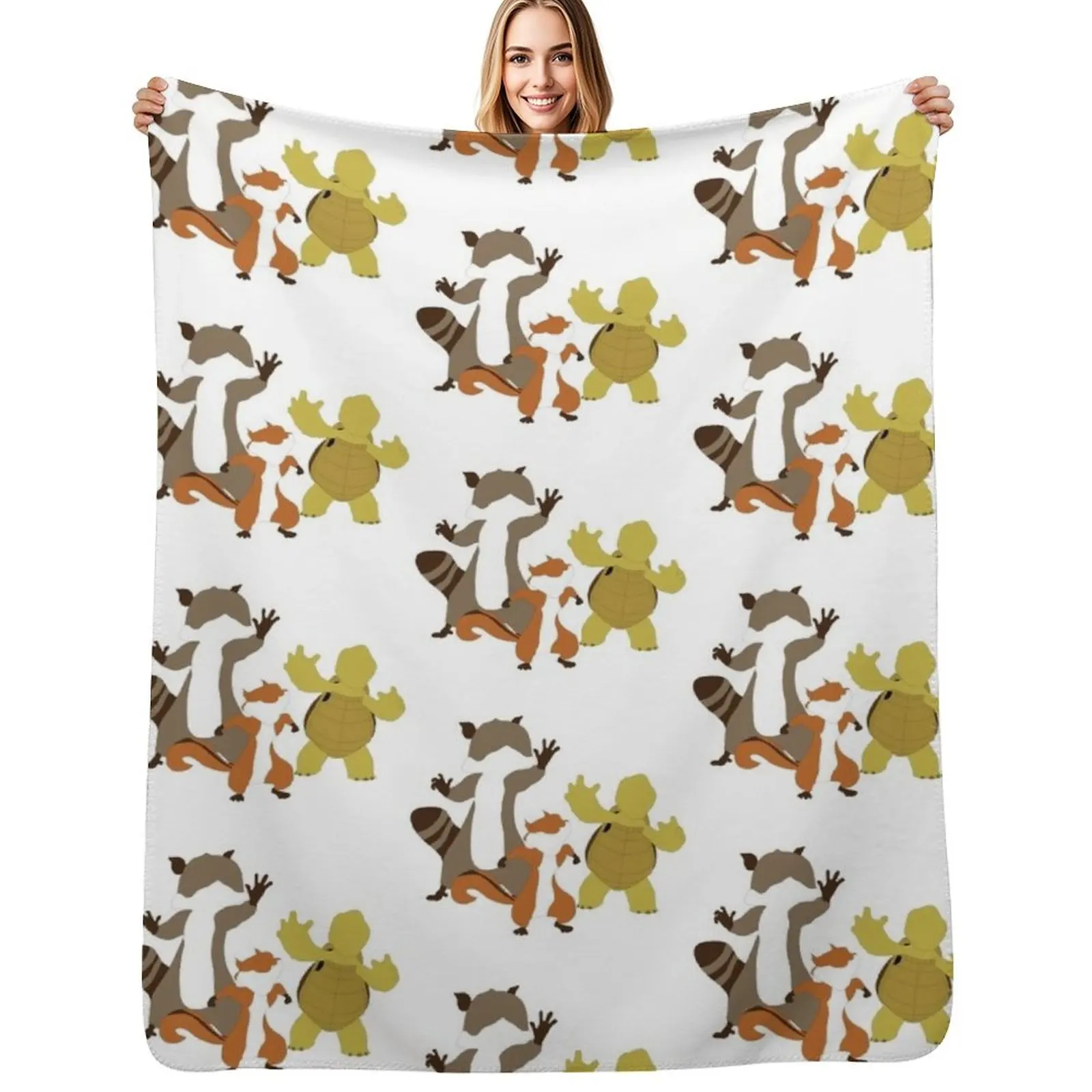 Over the Hedge Throw Blanket Summer Cool Breathable Blanket for Sleeping