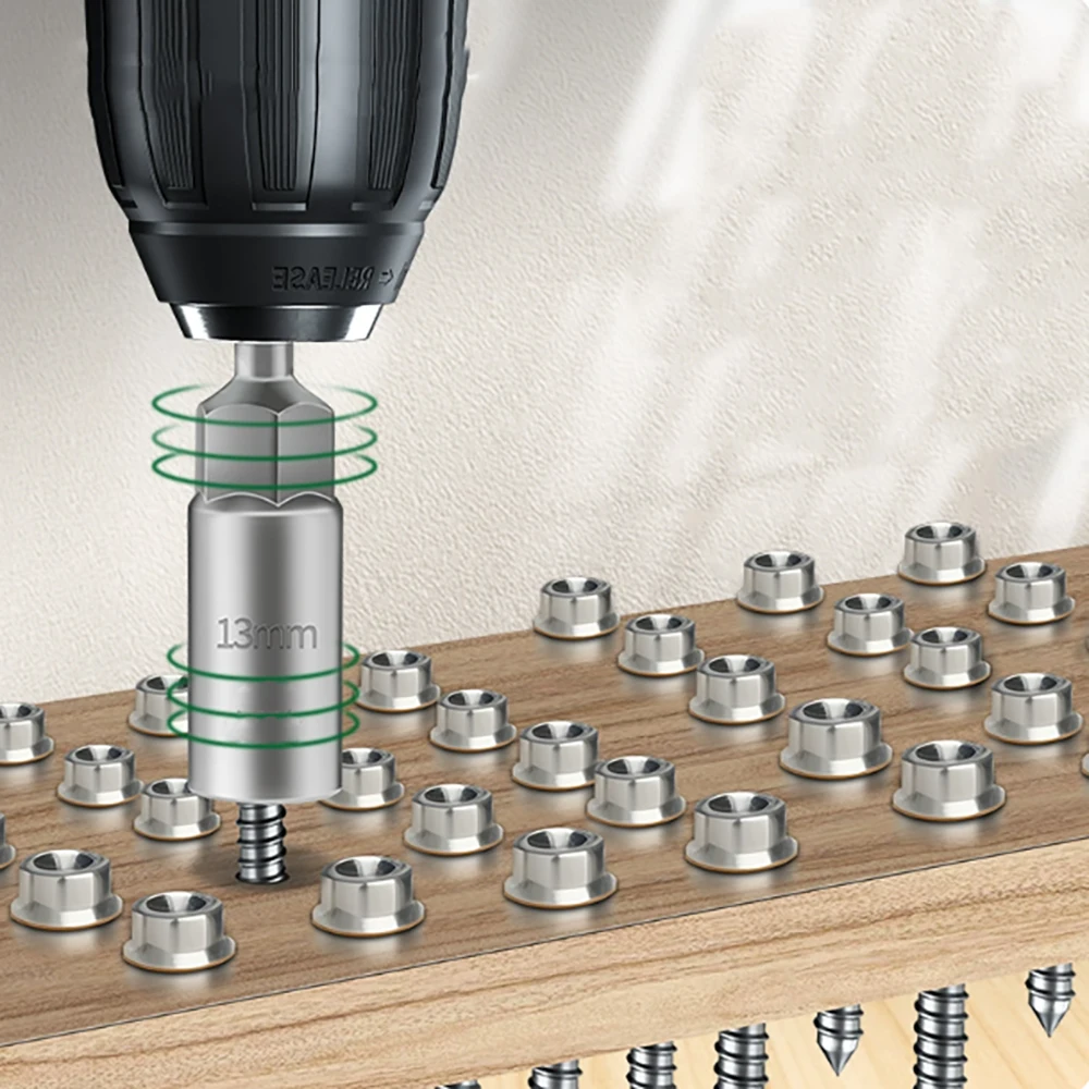 

1 комплект, 5/6/8/10/12/14-19 мм, набор отверток с шестигранной головкой и гайкой, набор магнитных/немагнитных отверток, набор сверл, инструмент