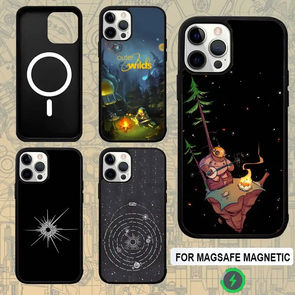 

Game Outer Wilds Phone Case For IPhone 16e,16,15,Pro,Max,14,Plus,13,12,11 Magesafe Magnetic Wireless Charge Cover