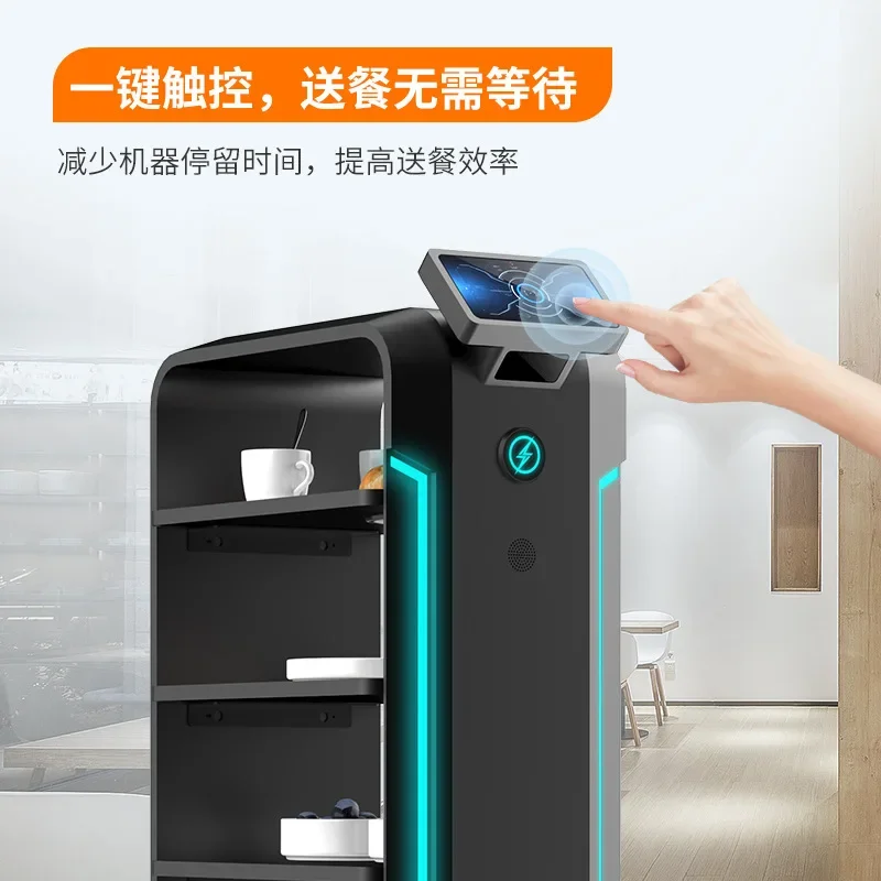 Intelligent delivery robot automatic  delivery robot restaurant catering food delivery waiter