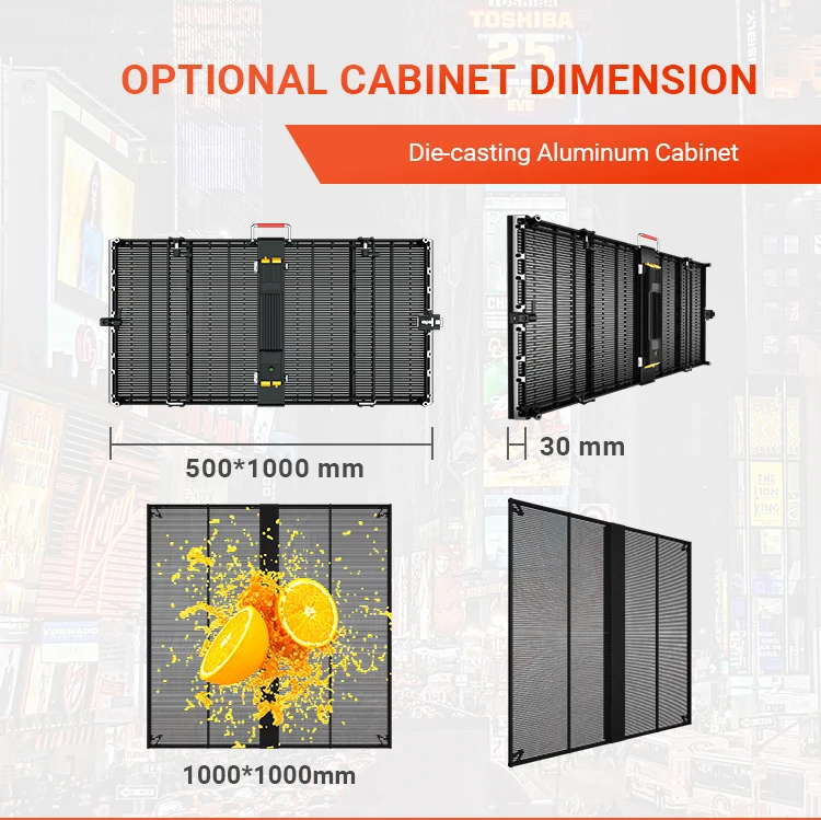 P2 زجاج نافذة الستار الإعلان الداخلي فيديو جدار عرض متجر الإعلان Led شفافة عرض لوحة الشاشة #3