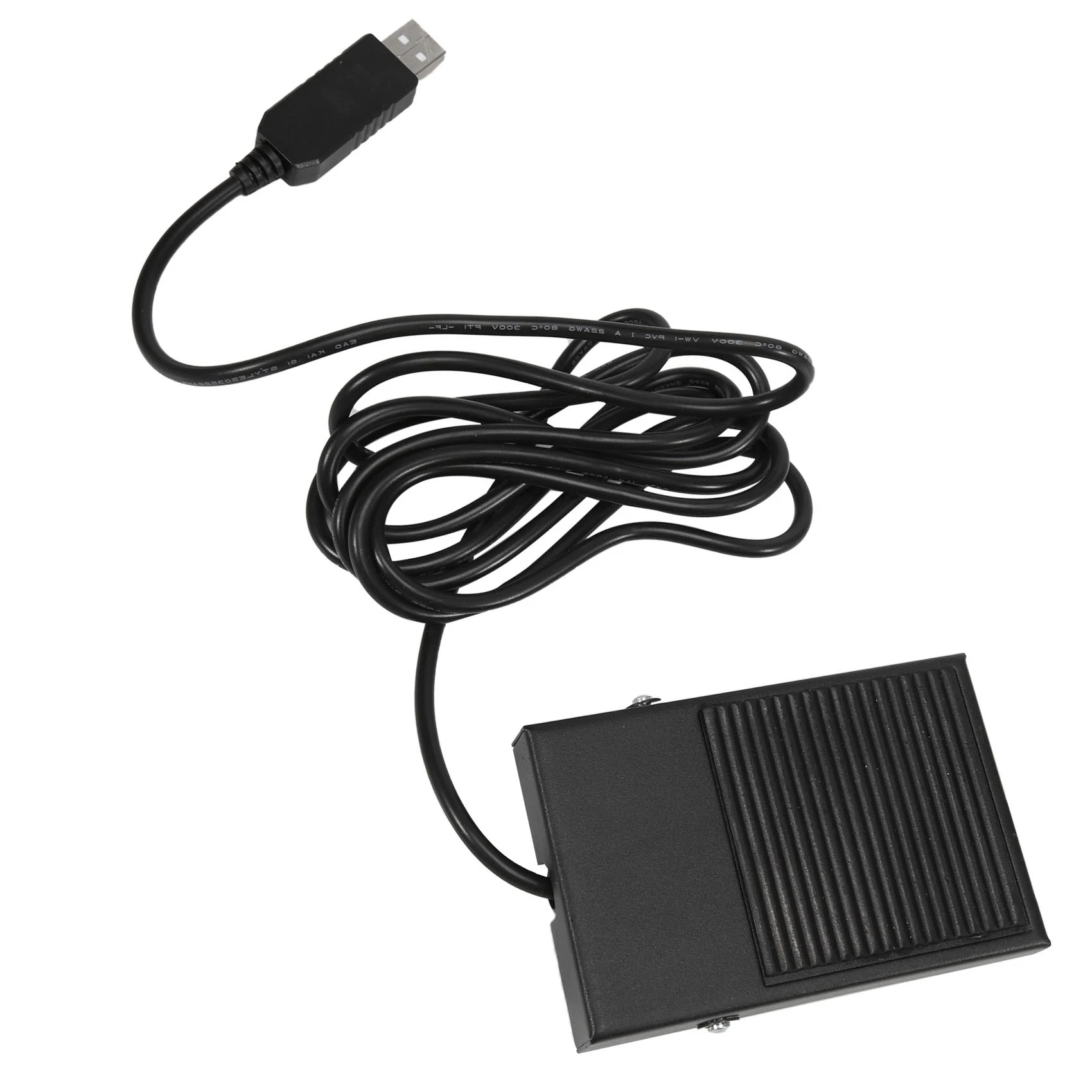 USB Foot Switch Metal Foot Switch Keyboard Pedal for HID PC Computer USB Action Switch Control Pre-Program Key Functions