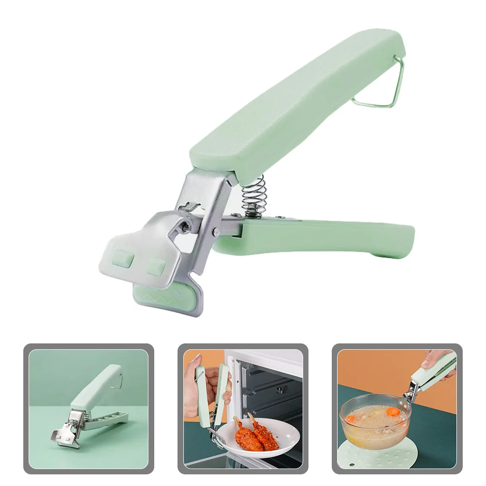 

Anti-Scalding Bowl Gripper Tongs Stainless Steel Hot Plate Holder For Microwave Air Fryer Cooking Kitchen Safety Tool Bowl Pot