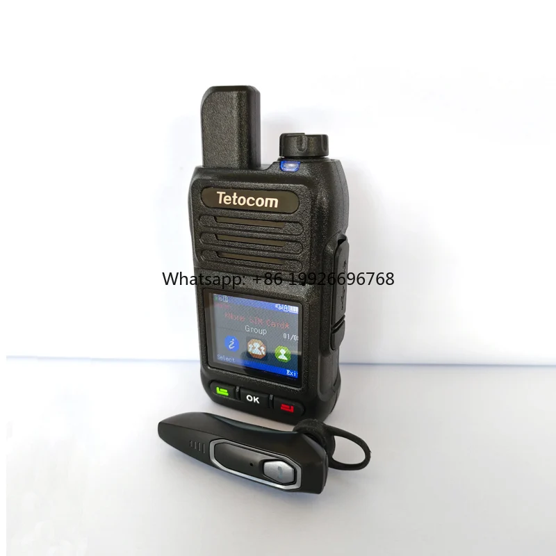 

Wholesale R309 PoC Handheld Wireless Walkie Talkie SIM Card for Bluetooth 4G Network Dual Microphone WIFI 5000km Global Range ma