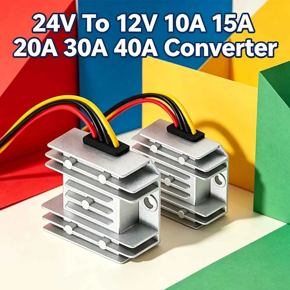 DC 24V Step Down To 12V 10-40A Waterproof Power Transformer 48V To 12V 30A Regulator Power Supply Module Step Down Transformer