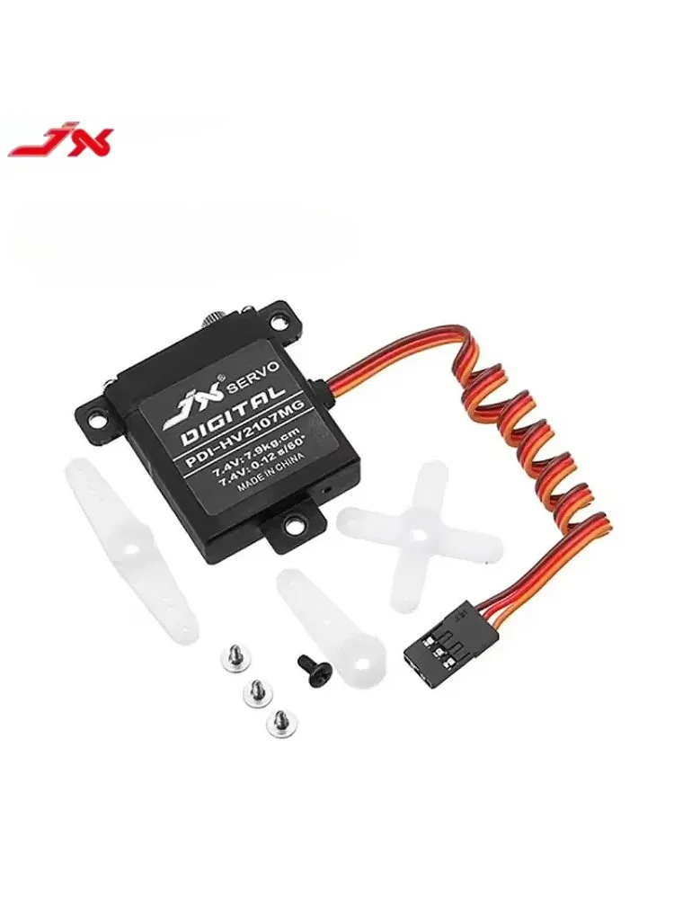 JX Servo PDI-HV2107MG Servo numérique 7,9 kg - couple CNC, engrenage métallique, type standard HV