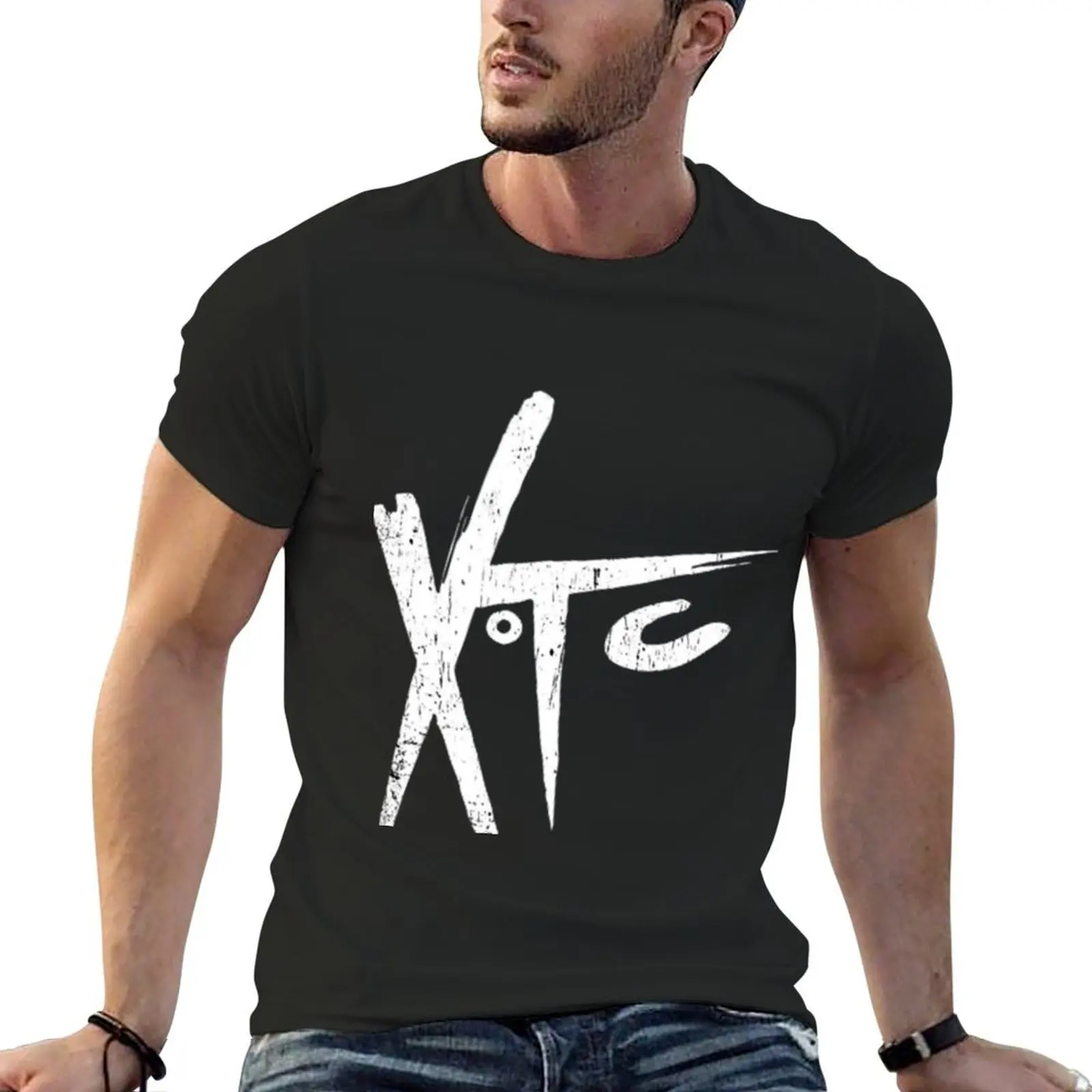 

Xtc Logo T-Shirt heavyweights kawaii clothes quick drying shirts men