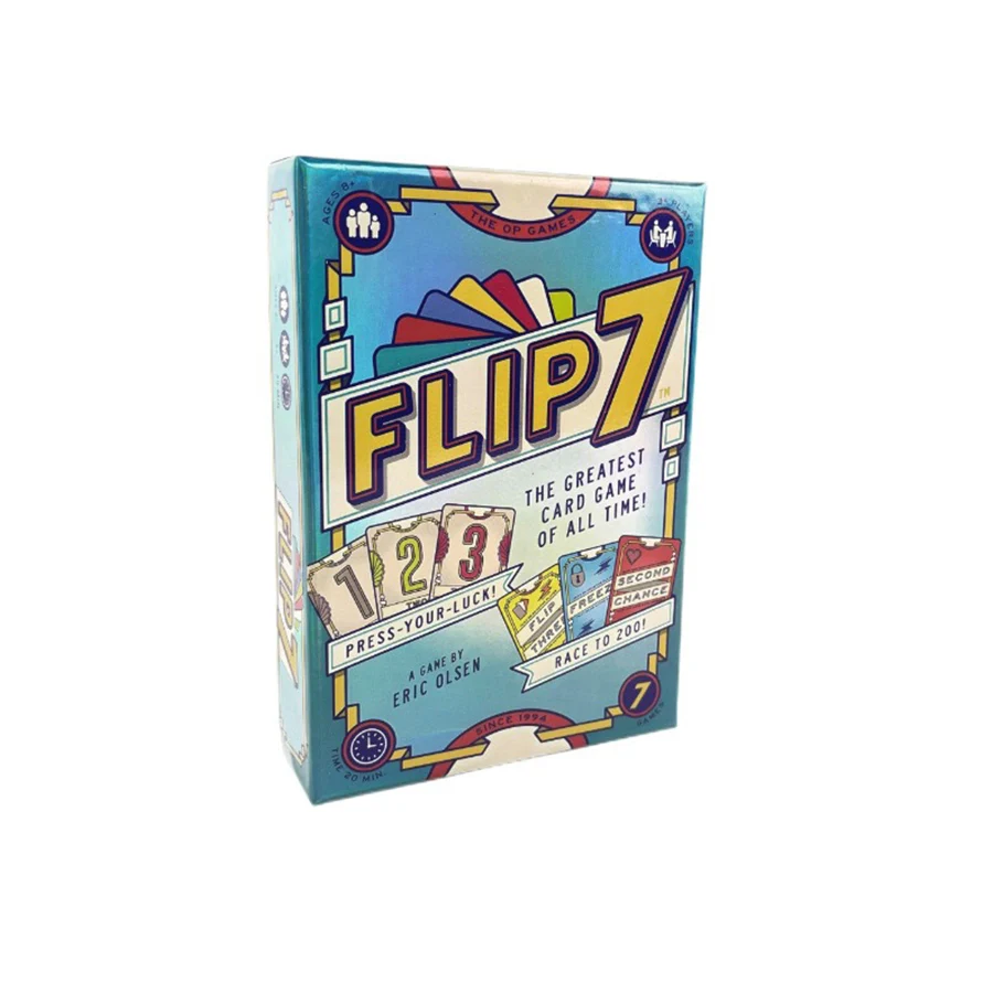 7 FLIP: O Jogo de Cartas que Transforma Suas Noites de Jogos em Momentos Inesquecíveis