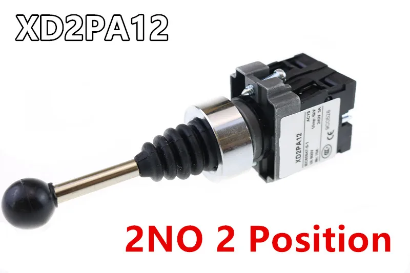 

XD2-PA12 maintained joystick switch XD2-PA12CR cross switch XD2PA12CR Rotary Switches