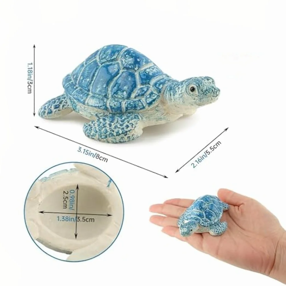 2 Pcs Turtle Toilet Bolt Covers Decorative, Sea Turtle Ceramic Bolt Screw Covers, Bathroom Bowl Bol-t Decor, Toilet Knob Covers