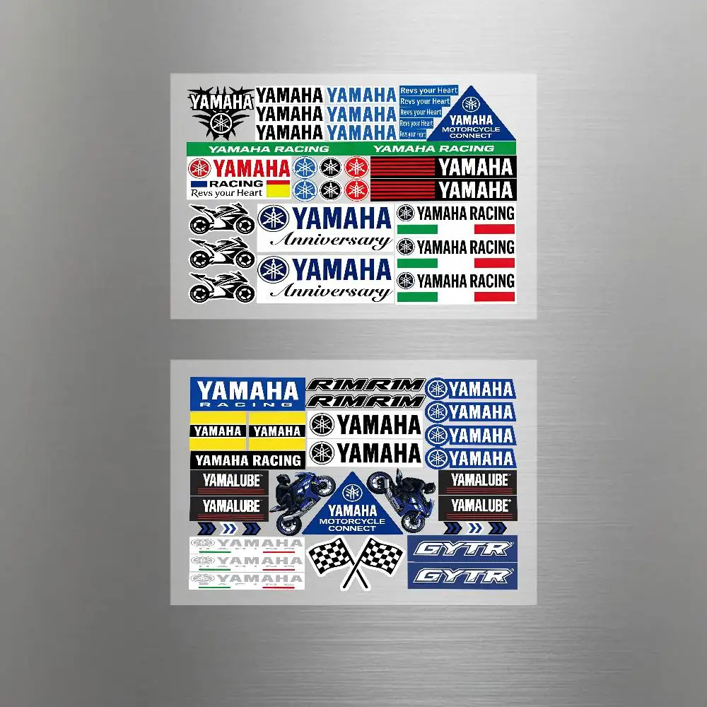 

Наклейки-декали с логотипом для мотоциклетных шлемов Yamaha, модные