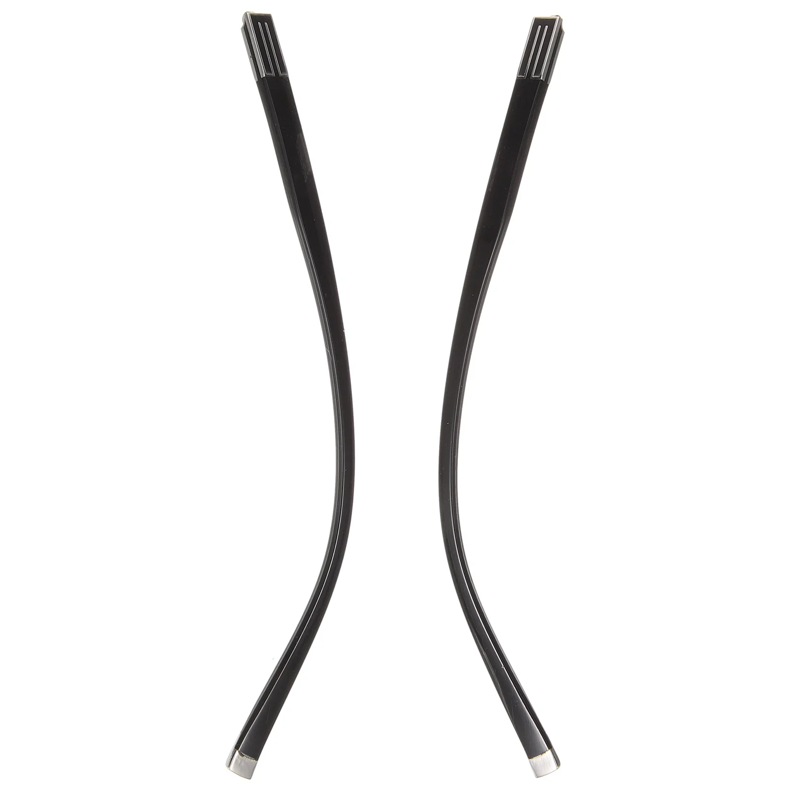 زوج من أذرع النظارات البديلة، أذرع خفيفة الوزن ومريحة وغير زلقة لإصلاح النظارات، قطع غيار وإكسسوارات