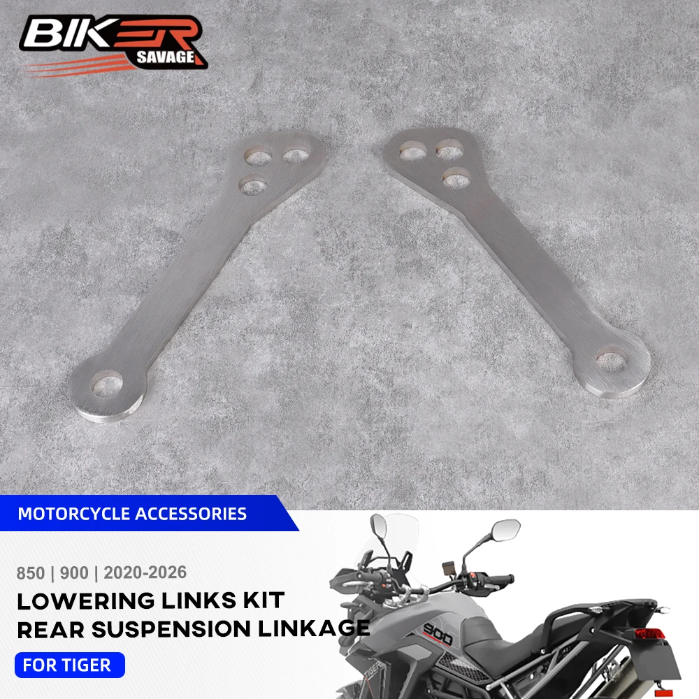 850 Sport Lowering Links Kit For Tiger 900 Rally Pro GT Pro Rear Cushion Lever Suspension Drop Linkage Motorcycle Accessories