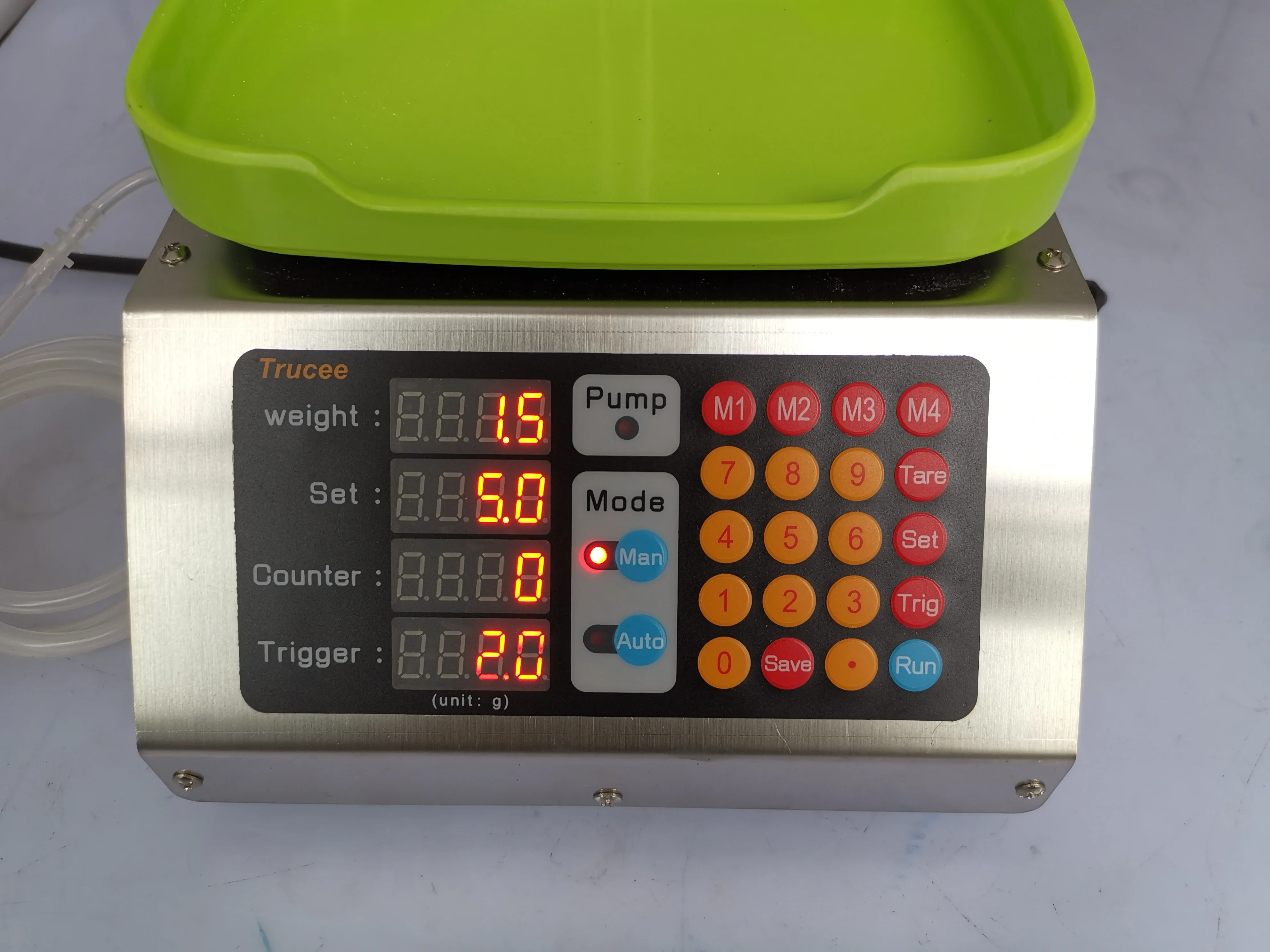 

Weighing peristaltic pump liquid quantitative filling machine Micro-filling machine Ultra-high precision CSY-M90