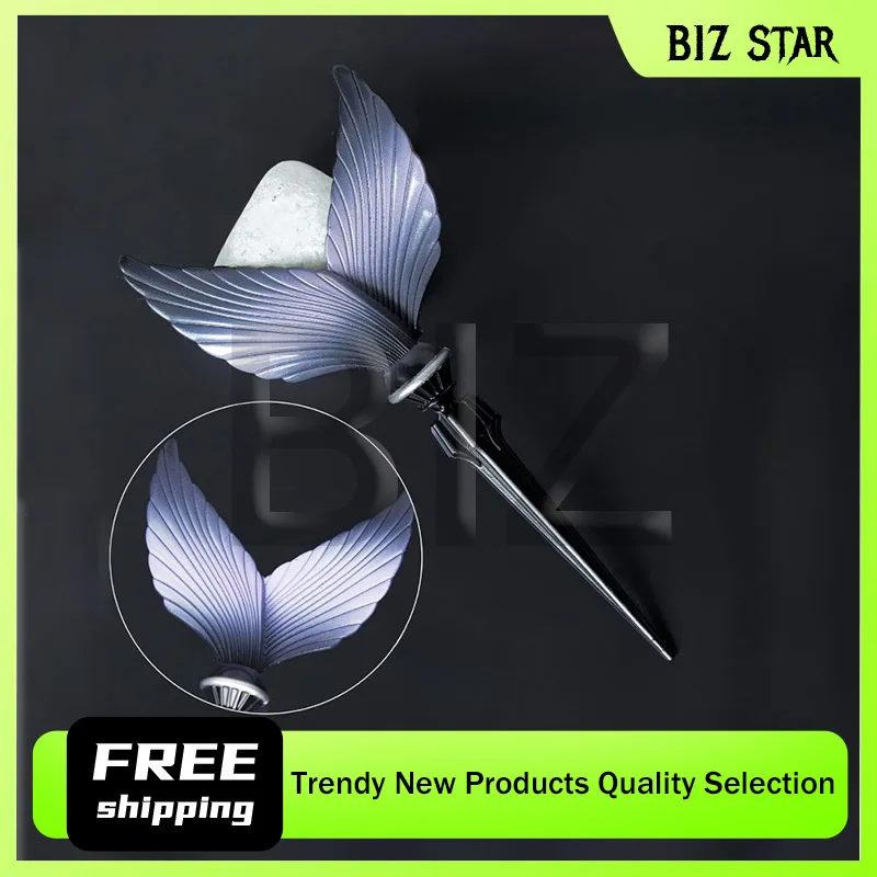 

18cm/7.09in Love and Deepspace Qi Yu Fish Tail Dart Cosplay Prop Model Ornament Anime Peripheral Collection Desktop Display Gift
