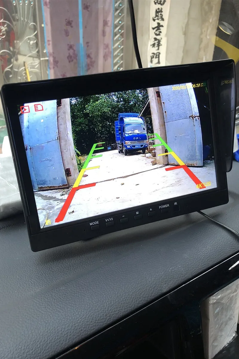 HD Einfach zu installierende Rückfahrkamera mit 7-Zoll-LCD-Farb-Rückfahrmonitor 12 V/24 V für Bus, LKW, Wohnmobil, Anhänger, Pickups, Wohnmobil, LKW – Detail 13