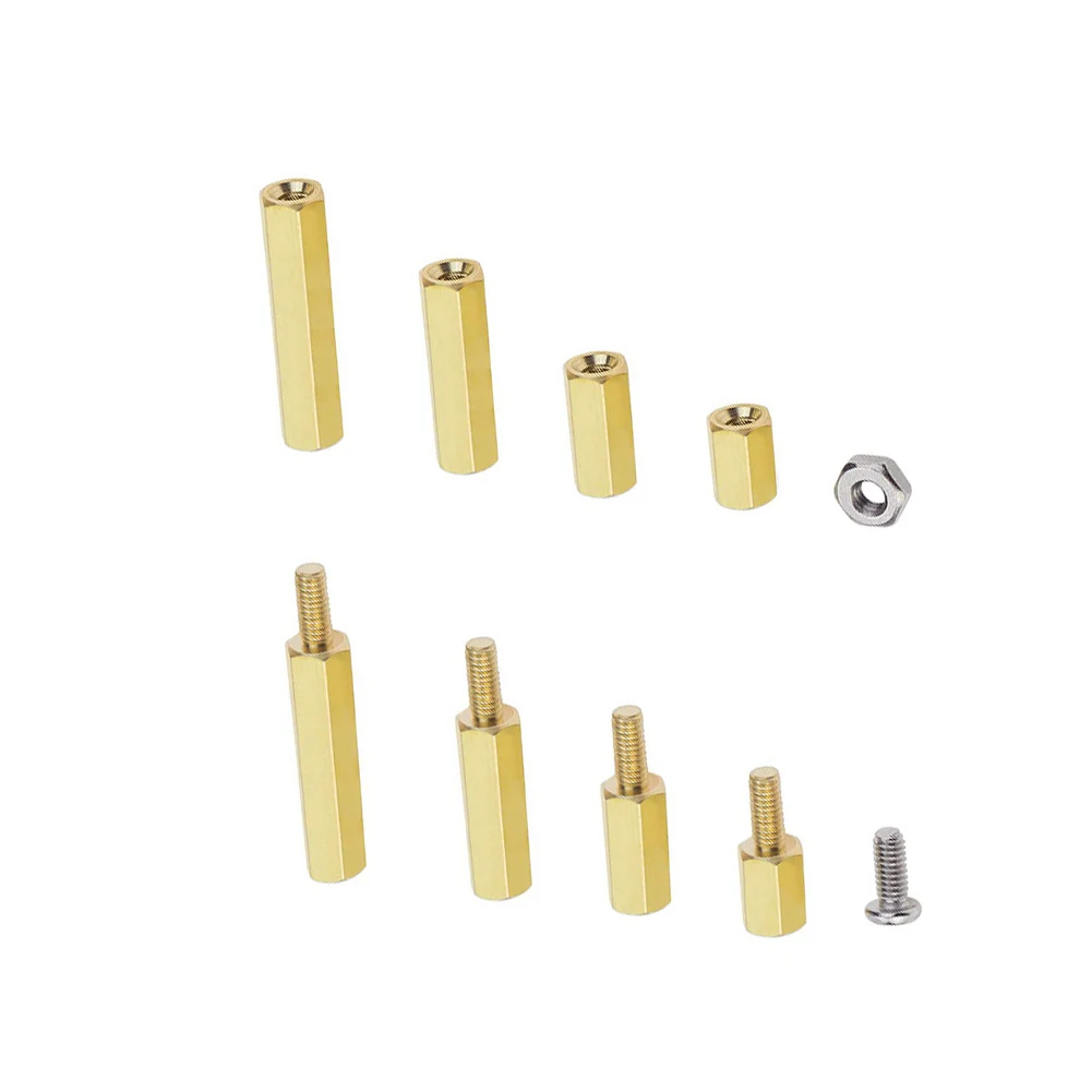 13x7x2cm Hex Spacer Kit Clear Storage Box Compatible With Electronics Easy Installation For Motherboard Assembly