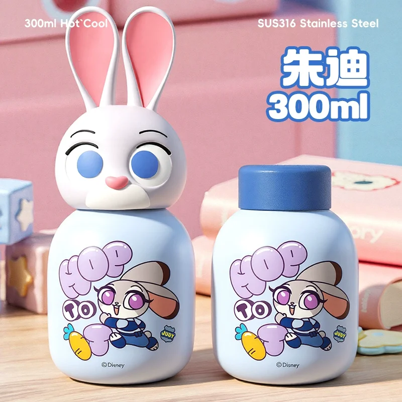 

Zootopia Anime Figure Nick Judy 316 Stainless Steel Insulated Cup Cute Beauty Children'S School Water Cup Festival Gift For Fans