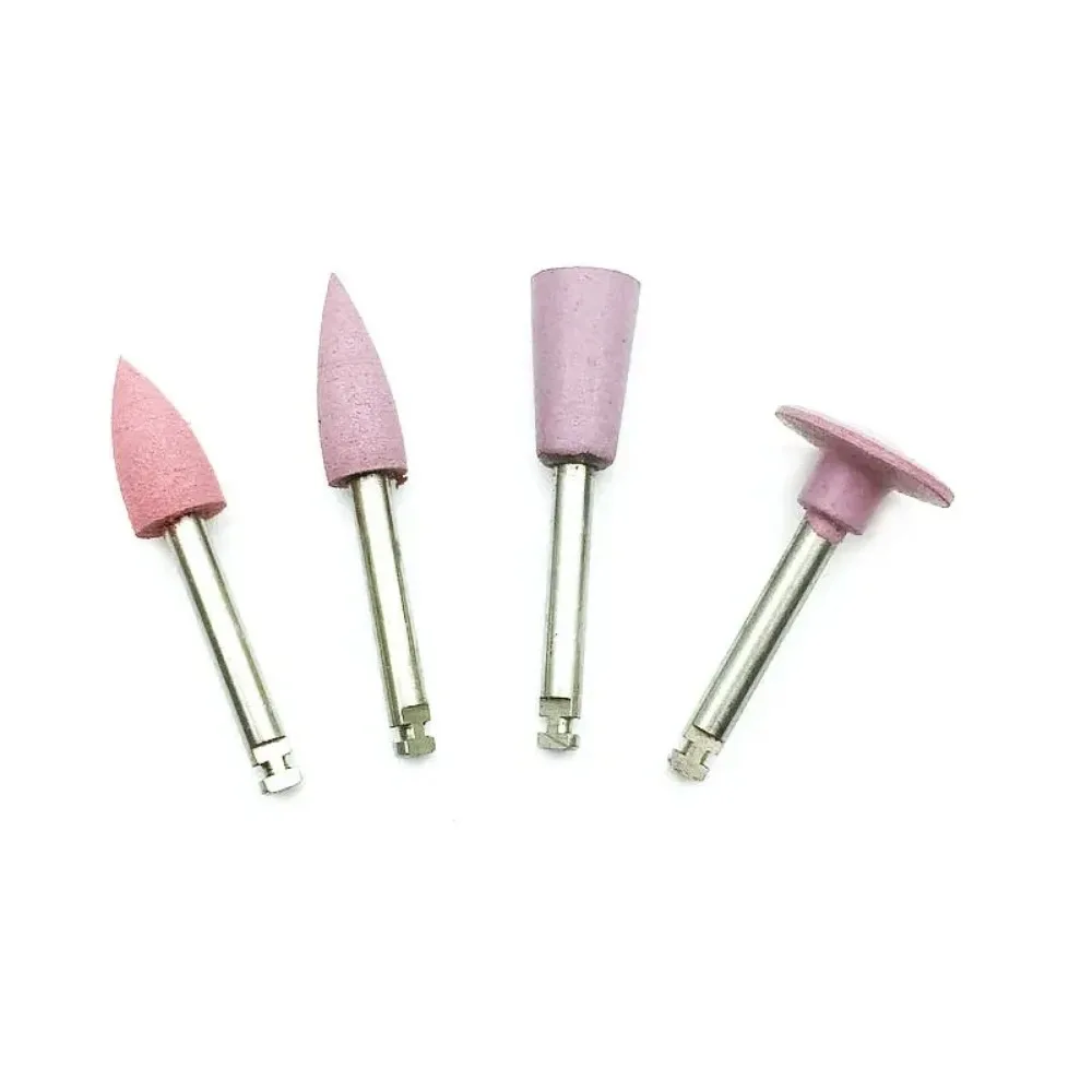 4pcs Mix RA Grinding Heads Dental Polishing Teeth Polishing Tool for Low-speed Teeth Machine Polishing Whitening Product