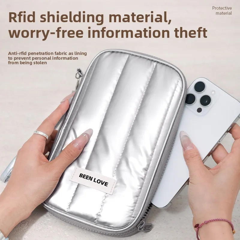 Sac de passeport multicouche Xinghui, pochette de rangement portable antivol pour documents