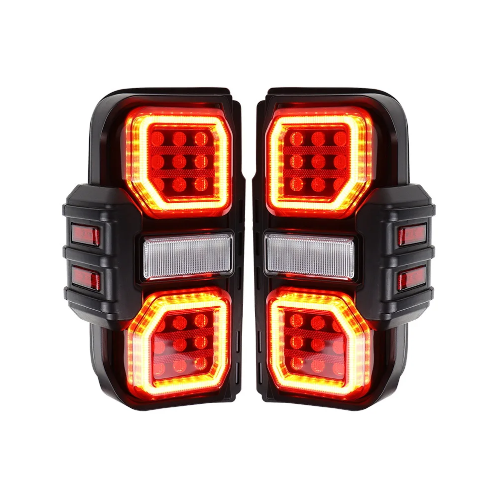 LED Tail Light Turn Signal Light Aeesmbly Modification for 2021-2023 Ford Bronco Badlands Edition LED Brake Light