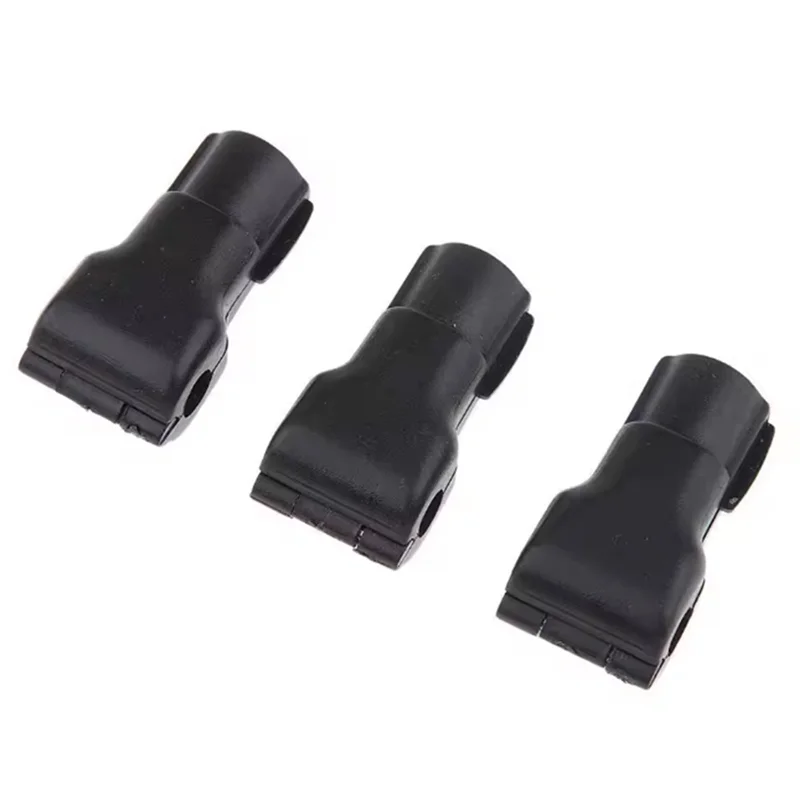 ABDJ-100Pcs قفل إيقاف الخطاف قفل أمان قفل مضاد للسرقة أسود