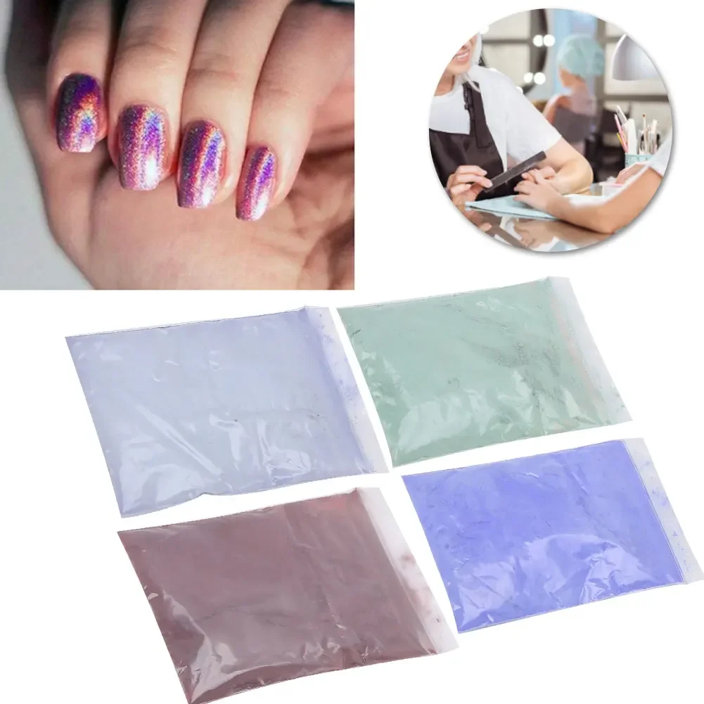 45℃ Nail Art Thermochromic Powder Soap Cosmetics Resin Colorant Pigment DyeTemperature Changing Printing Pigment 10g Nails