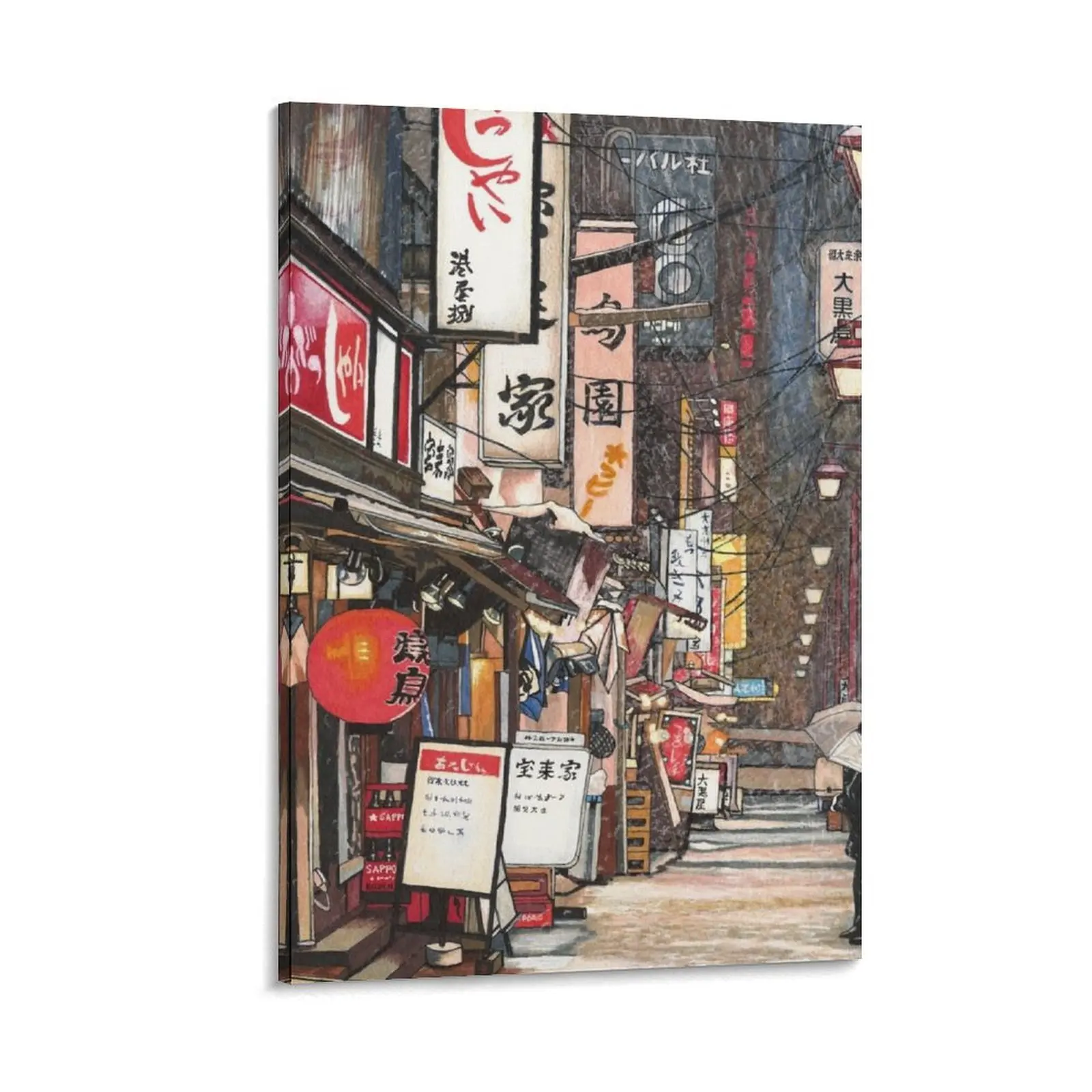 

Lights in the Snow Canvas Painting home decorations room decoration accessories