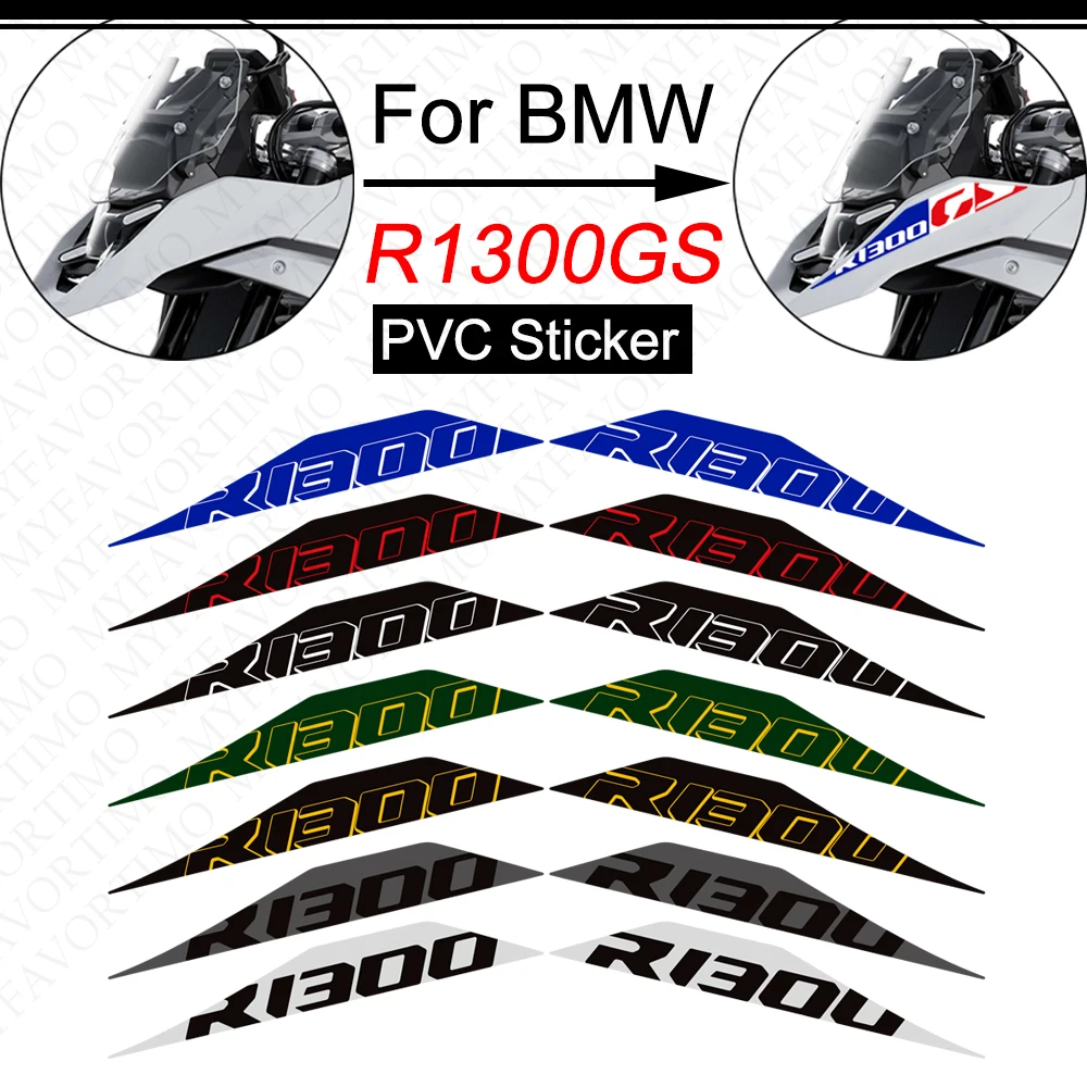 

For BMW R1300GS R 1300 GS 1300GS ADV Adventure Tank Pad Gas Fuel Oil Protector Stickers Decals Beak Front Fender 2023-2024