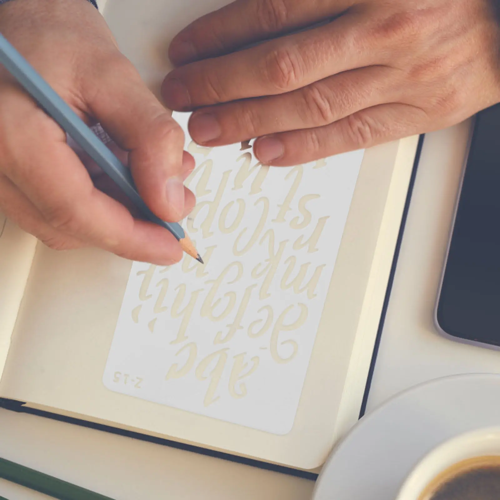 

20 многофункциональных трафаретов для букв, для рисования, ведения дневников, поделок своими руками, трафареты для алфавита, каллиграфии, многоразовые трафареты для рисования