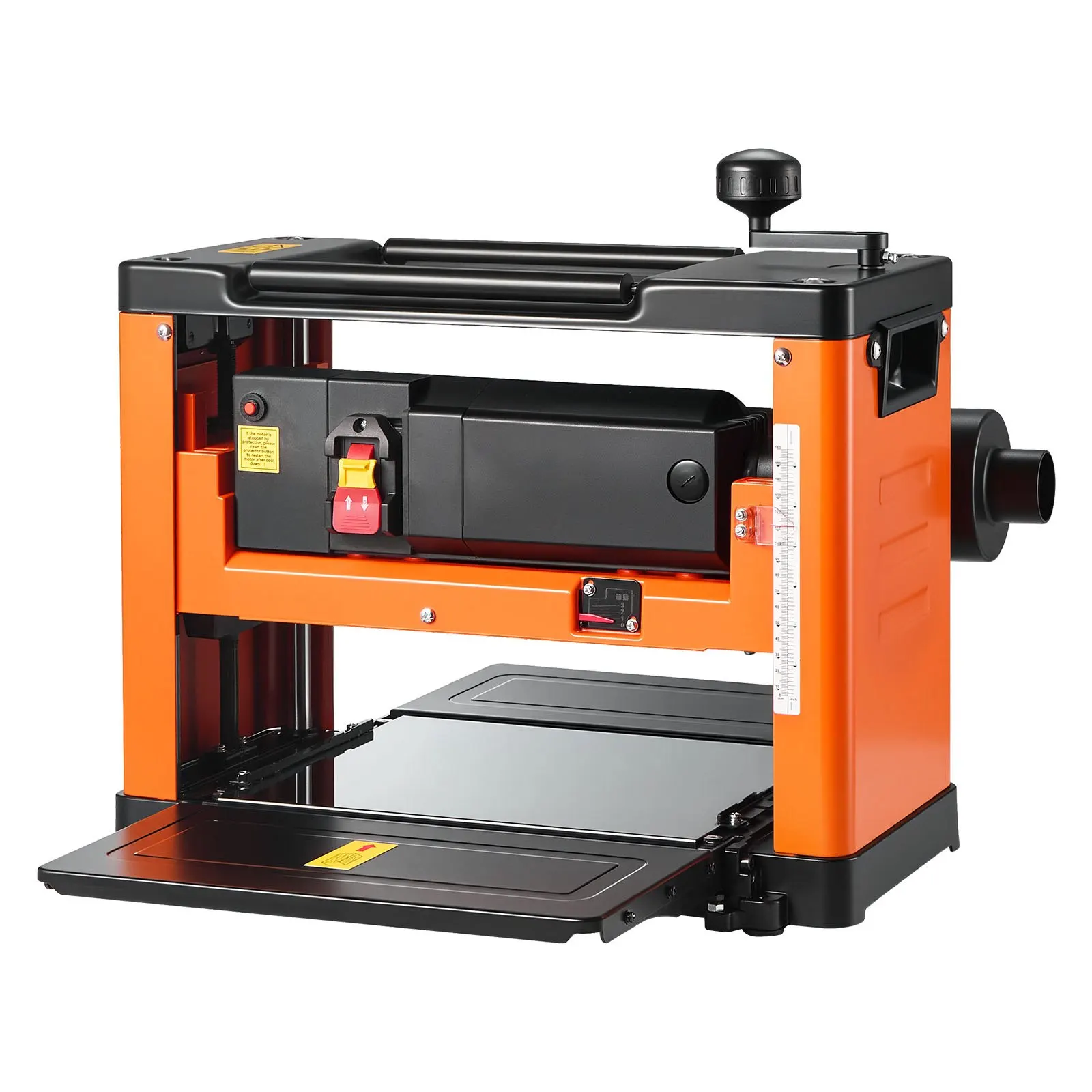 

Thickness Planer, Three-Blade, 13-Inch Width Worktable Power Benchtop Planer, 2000W 23500 RPM Powerful Motor, Dual Rollers,