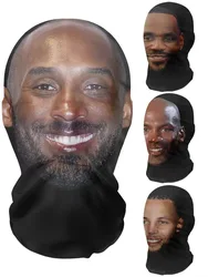 New 3D Printed Celebrity Mask Full Face Rapper Mask Funny Costume Cosplay Adult Breathable Soft