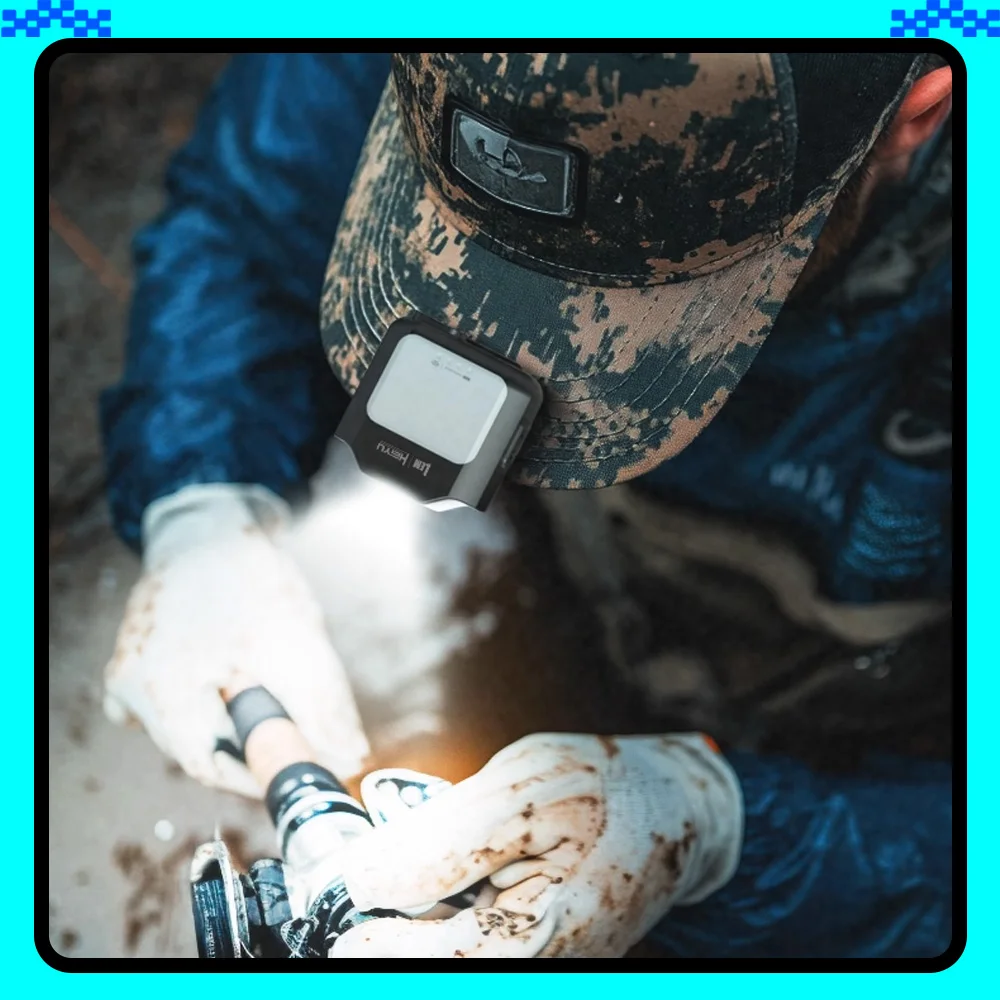 

LEM AT7Pro Powerful LED/COB Headlamp Outdoor Climbing Head Lamp Flashlight 1500mAh 800LM Rechargeable Fishing Lantern Head Torch