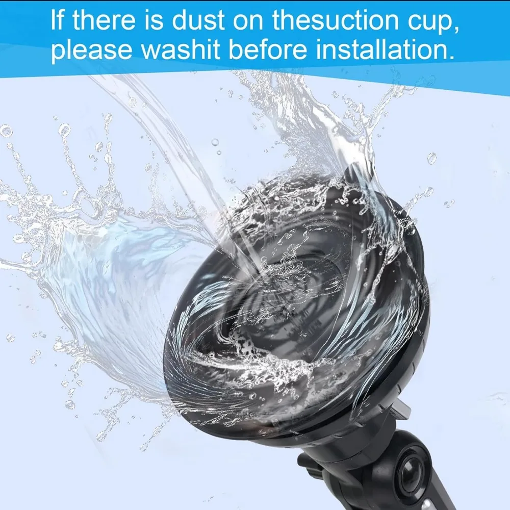 حامل هاتف للسيارة 5 في 1، حامل هاتف على الزجاج الأمامي للوحة قيادة السيارة، مناسب لهاتف iphone15 14 iphone13 pro max، samsung z fold 7 6 5، a