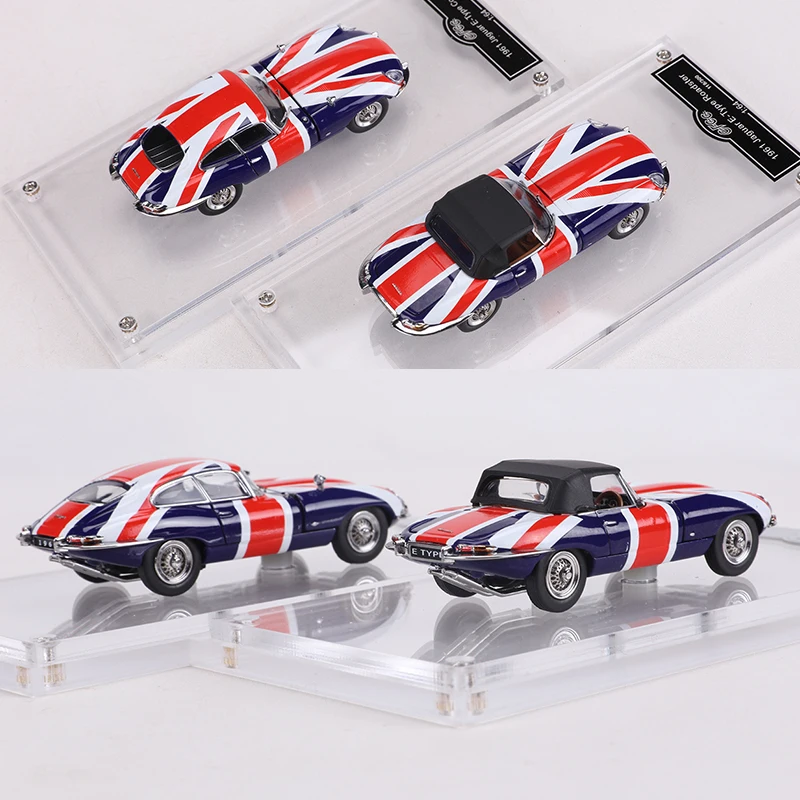 GFCC 1:64 1961 Jaguar E-Type Roadster/Coupe Alloy Model Car view 5