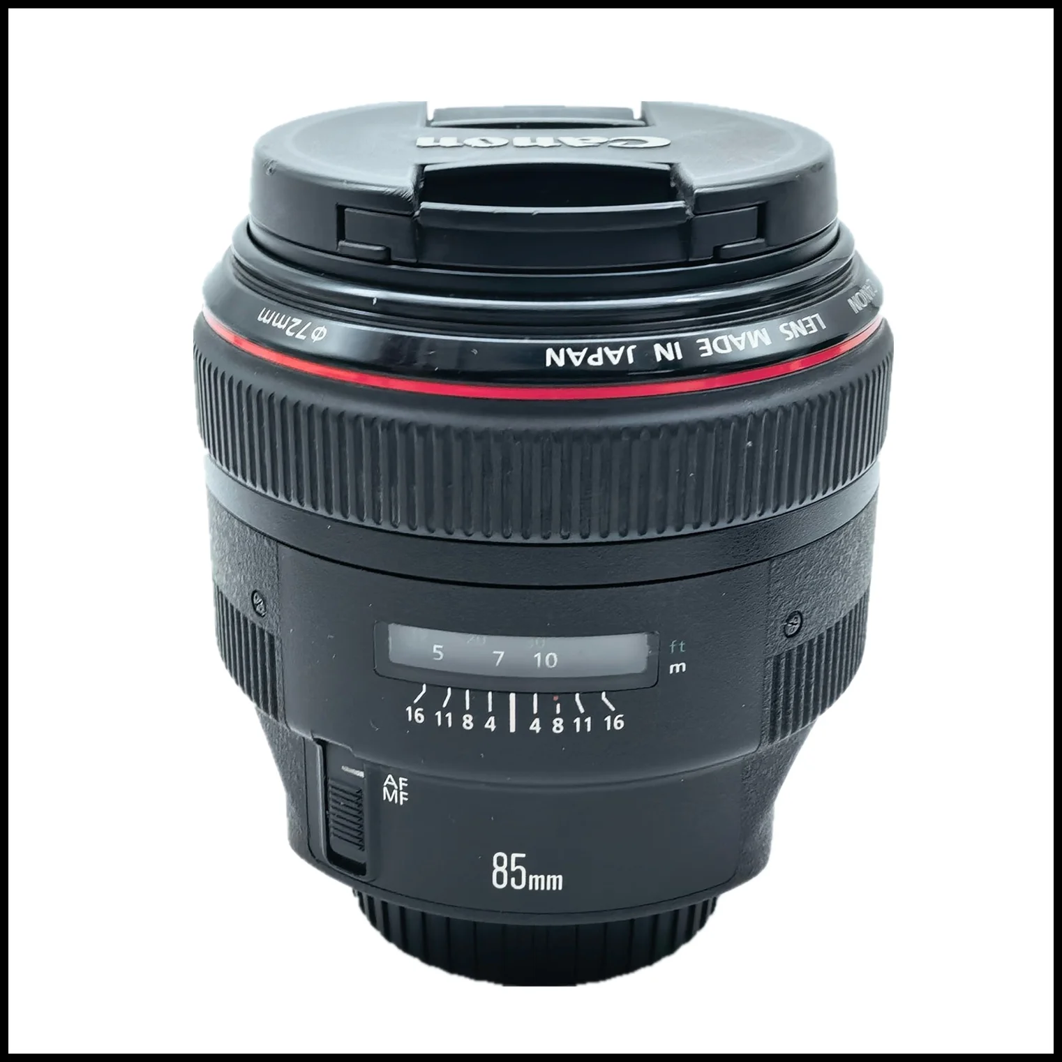 CANON EF 85mm f1.2 L II USM red circle portrait lens autofocus For Canon 1DX 5D Mark IV 5D3 5D2 60D 70D 850D 200D 7D2