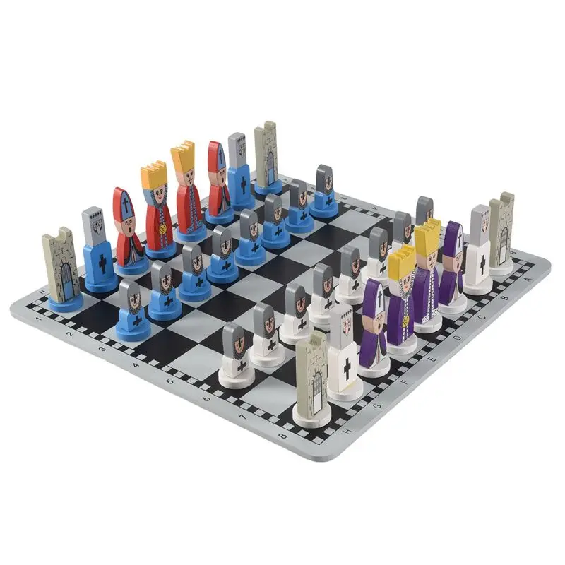 Echecs-en-bois-rtente-cadeaux-pour-enfants-Echecs-a-theme-de-dessins-animes