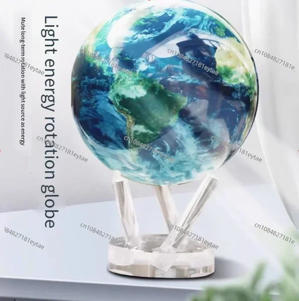 Mova Light Energy Rotation Globe Magnetic Levitation Perpetual Motion Instrument Creative Gift Office Living Room Decoration