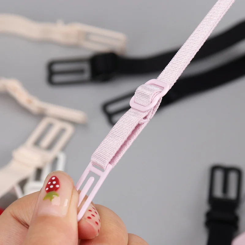 10/1pcs Women Bra Accessories Female Underwear Non-slip Buckle Extender for Women Elastic Bra Straps Non-Slip Back Bra Straps image 5