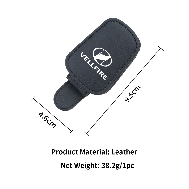 شعار السيارة قناع نظارات حامل النظارات الشمسية كليب لتويوتا Vellfire سوبرا أيجو برادو RAV4 هايلكس يارس كورولا 4 عداء كامري أفالون