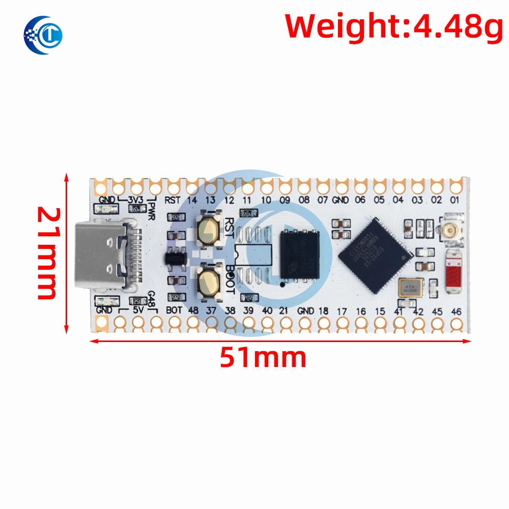 ESP32-S3 NANO WIFI Bluetooth Development Board Type C ESP32-S3-N16R8 Module On-Board Antenna External 16M SPI FLASH 8M PSRAM