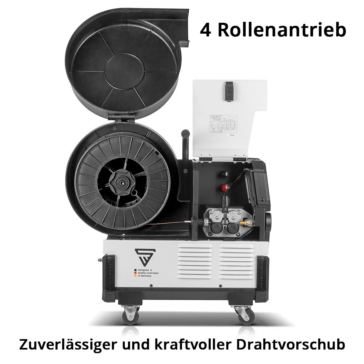 Stahlwerk &vector MIG270 5-in-1 آلة لحام ليزر متعددة الوظائف 5 كجم 15 كجم سلك بقلب متدفق لا غاز MMA TIG لحام
