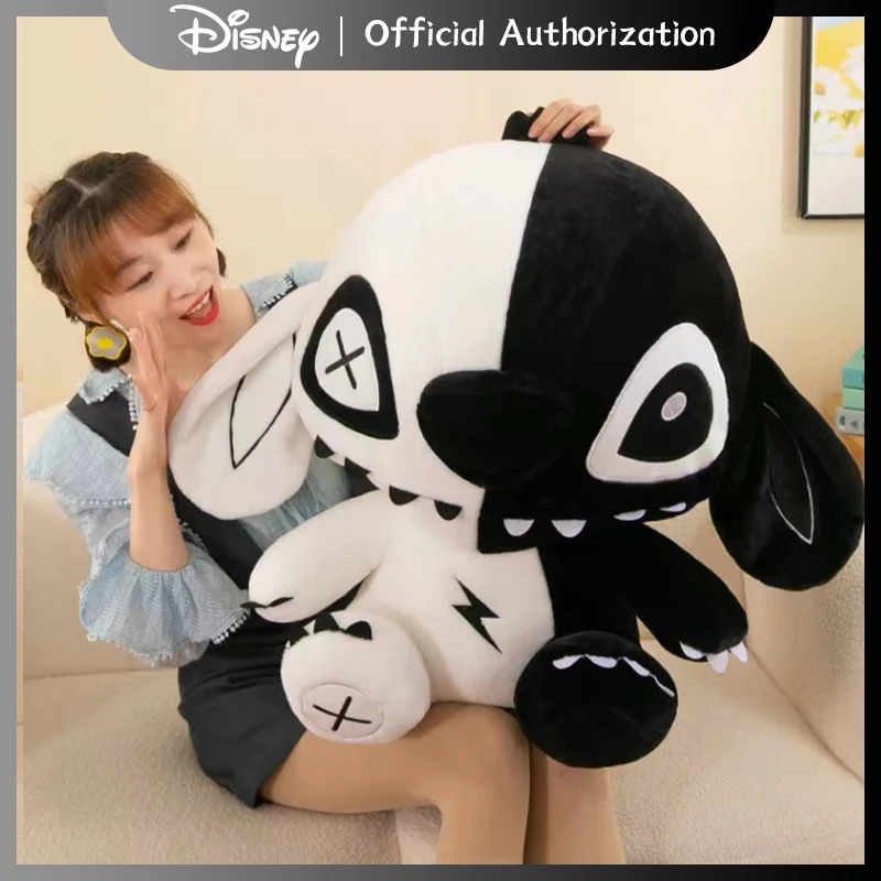 40-70CM New Disney Night Ghost Lilo & Stitch Plush Toy Cute Anime Doll Soft Cartoon Stuffed Companion Children's Birthday Gift