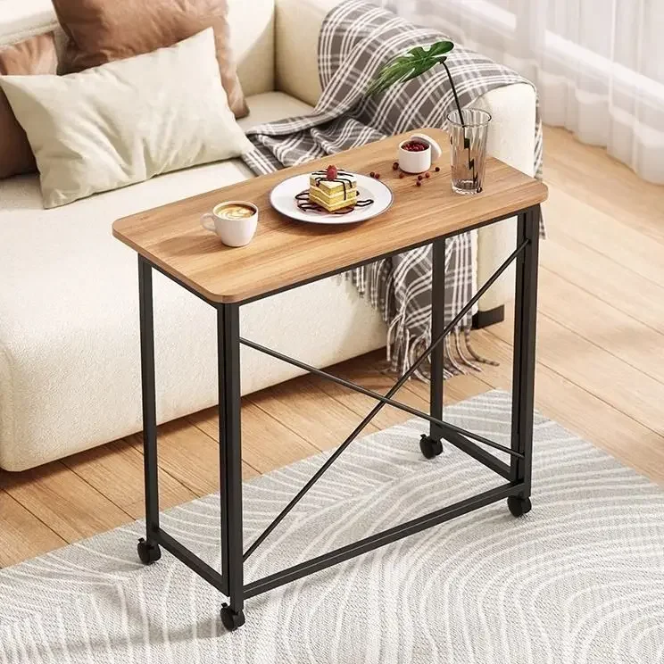 Simple computer desk foldable mobile bedroom makeup table bedside small table writing table computer desk simple desk