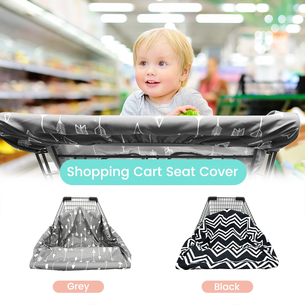 

1PC Waterproof Baby Shopping Cart Seat Cover Anti-Dirt Portable Travel Protector for Supermarket Carts