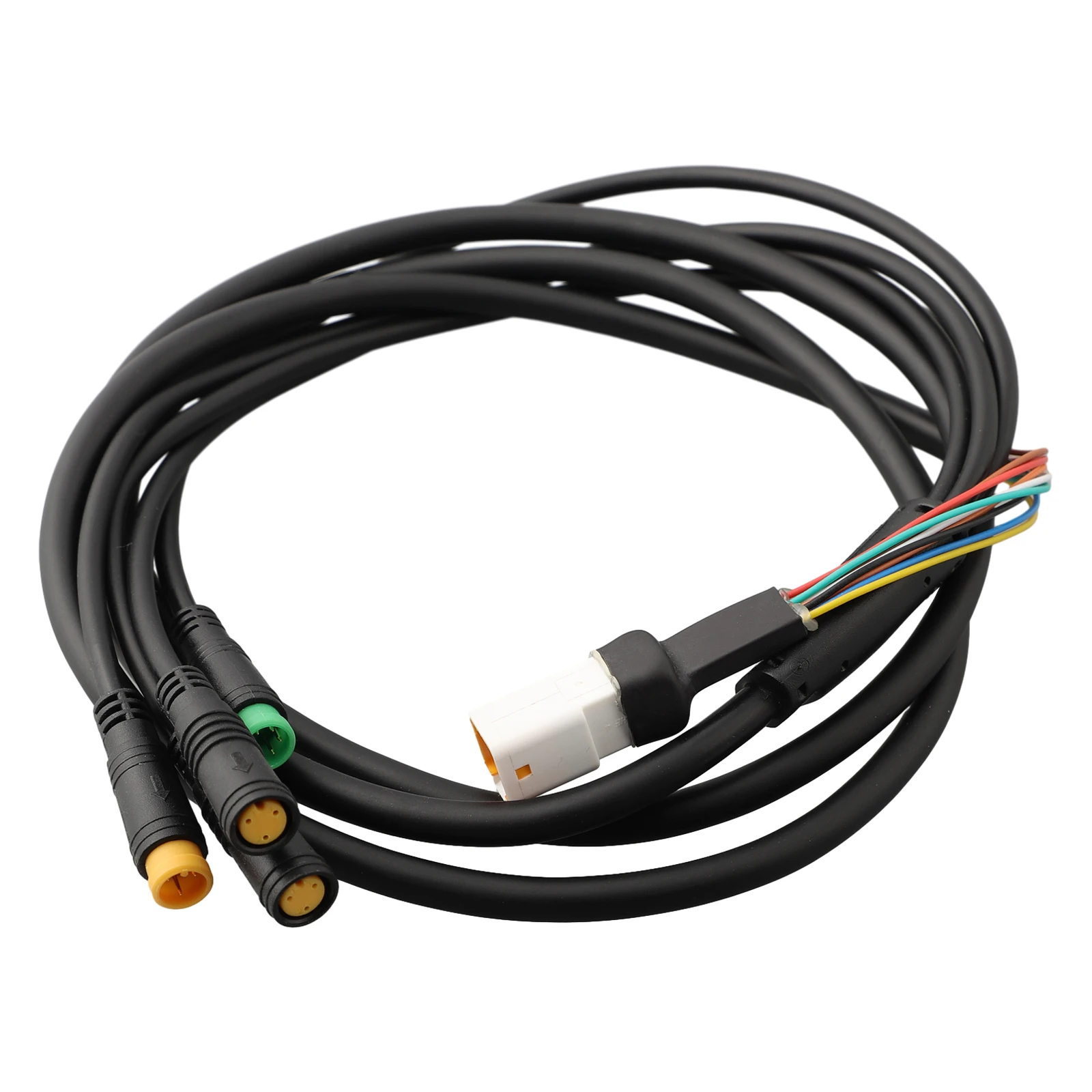 

E-bike Motor Cable 1T4 Assembly Cable Brake Display Throttle Connector For Bafang M400 For M300 M200 M420 M620 Bike Accessories