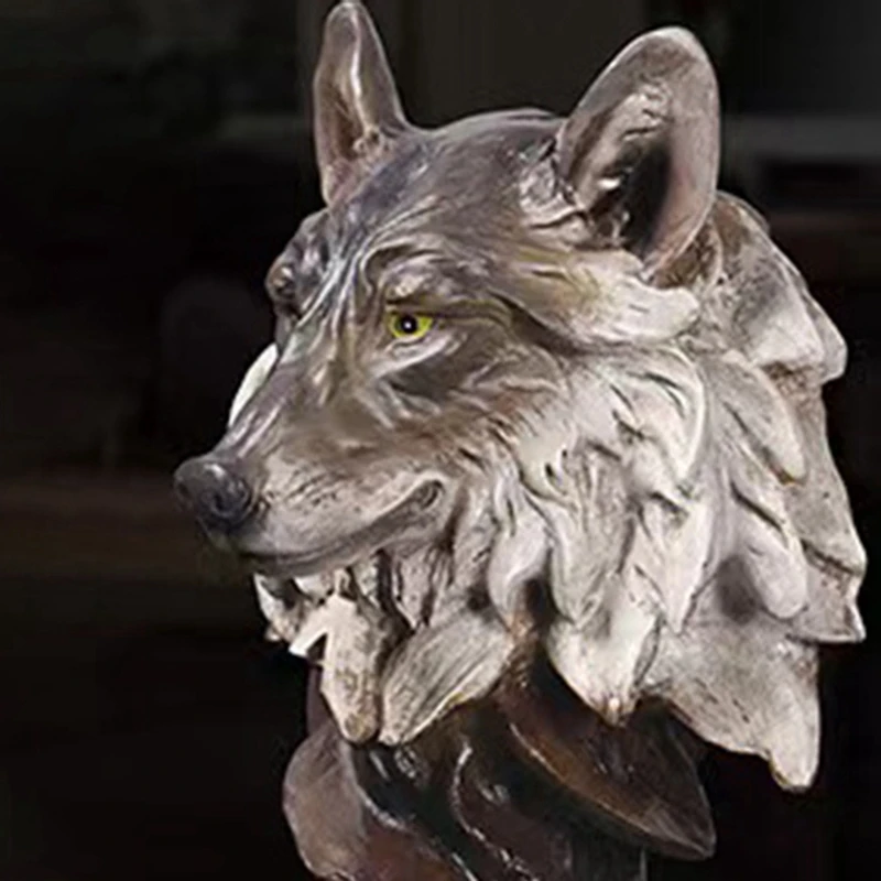 N85R-Animal Statues, Sculpture Animal Collectibles, Figurines Gifts, Home Desktop Decoration